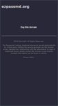 Mobile Screenshot of ezpassmd.org